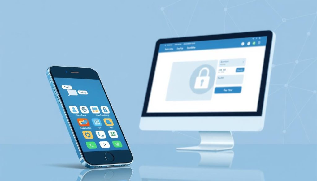 A well-lit, high-resolution digital illustration depicting secure online payment methods. In the foreground, a sleek, modern smartphone with a mobile payment app open, showcasing various icons representing credit cards, digital wallets, and secure transaction protocols. In the middle ground, a stylized desktop computer screen displaying an e-commerce website's secure checkout page, featuring padlock icons and encrypted data transfer indicators. The background features a minimalist, geometric pattern in shades of blue and gray, conveying a sense of trust, reliability, and technological sophistication. The overall scene should evoke a professional, trustworthy, and streamlined online payment experience.